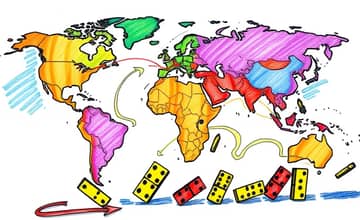 El Efecto Dominó: Previendo Consecuencias en Cadenas de Mercado Globales