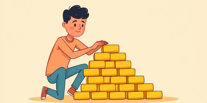 El Secreto de la Consistencia: Construyendo Riqueza Ladrillo a Ladrillo