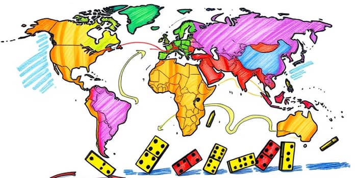 El Efecto Dominó: Previendo Consecuencias en Cadenas de Mercado Globales